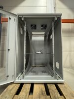 FlatBox 7507.220 21HE 700MM Grau 19" Rack Server Netzwerkschrank