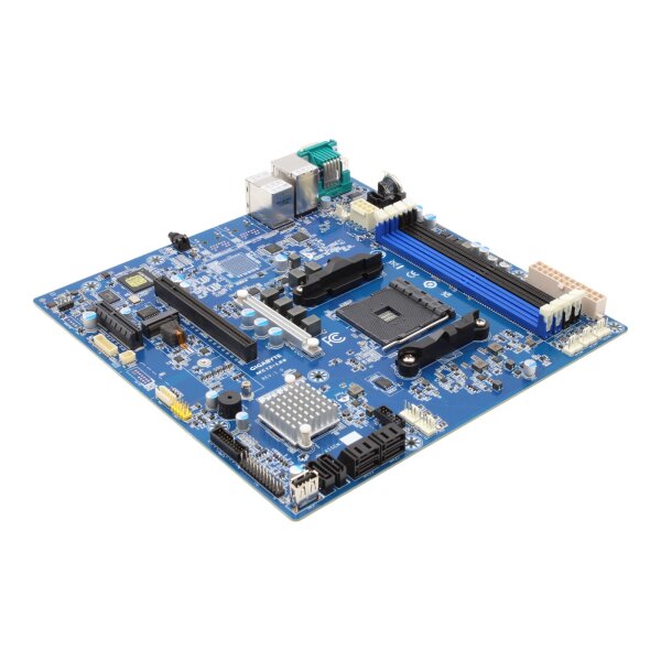 MC12-LE0 AMD B550 AM4 Ryzen PCIe 4.0 M.2 mATX Server Motherboard + Heatsink