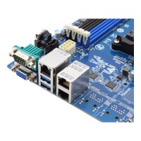 MC12-LE0 AMD B550 AM4 Ryzen PCIe 4.0 M.2 mATX Server Motherboard + Heatsink