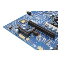 MC12-LE0 AMD B550 AM4 Ryzen PCIe 4.0 M.2 mATX Server Motherboard + Heatsink