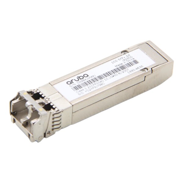 Aruba 10G SFP+SR 10GBase-SR/LC Multi Mode OM3 J9150D Transceiver Modul