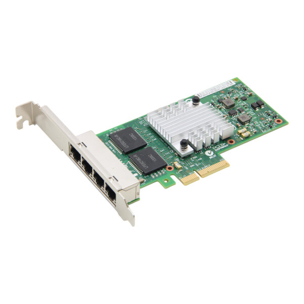 Intel i340-T4 94Y5167 Quad Port RJ-45 PCIe x4 Gigabit Network Adapter