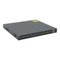 Catalyst WS-C3550-48-SMI 48-Port 10/100 RJ-45 2x GBIC...