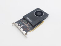 NVIDIA Quadro P2000 5GB GDDR5 PCIe 3.0 x16 4X DP GPU Grafikkarte