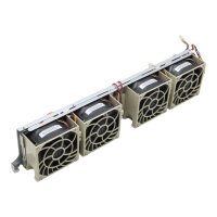 CSE-829U 2U Fan Bracket mit 4x FAN-0118L4 Lüfter 01-SC21913-XX00T103