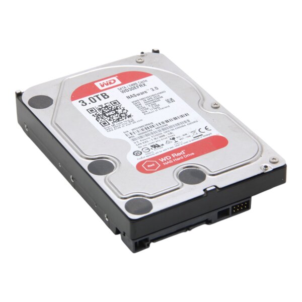 Red 3TB S-ATA III 64MB 5400U/M 24/7 WD30EFRX 3,5" NAS HDD Festplatte