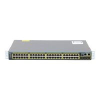Catalyst WS-C2960S-48TS-L 48-Port RJ-45 4x SFP Managed Gigabit Switch