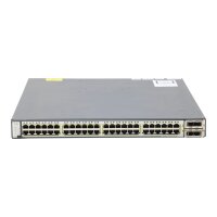 Catalyst WS-C3750E-48TD-S 48-Port Gigabit RJ-45 2x 10GbE Managed Switch