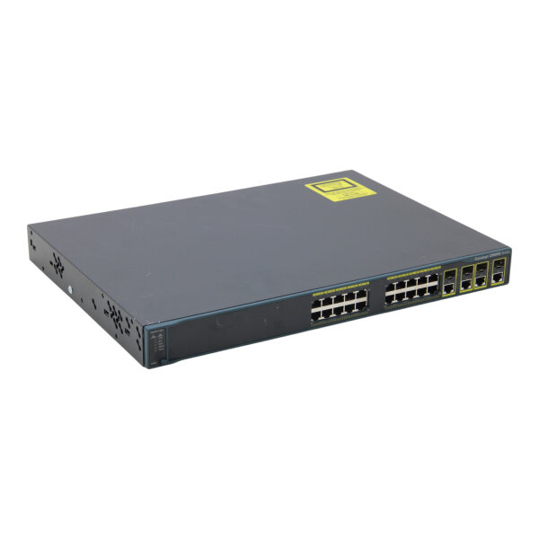 Catalyst WS-C2960G-24TC-L V04 24-Port RJ-45 4x SFP Gigabit Managed Switch
