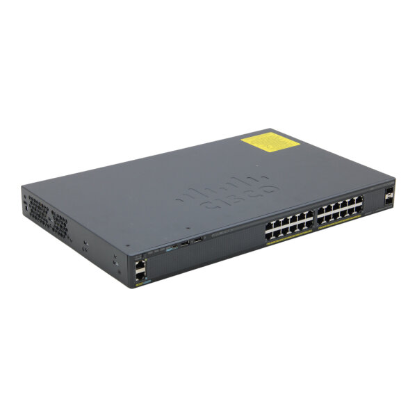 Catalyst WS-C2960X-24TS-LL 24-Port RJ-45 2x SFP Gigabit Managed Switch