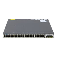 WS-C3750X-48T-S V02 48-Port RJ-45 4x SFP C3KX-NM-1G Red....