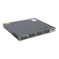 Catalyst WS-C3750X-48T-S V02 48-Port RJ-45 4x SFP Gigabit Managed Switch