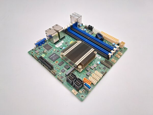 A2SDi-8C-HLN4F Atom C3758 DDR4 M.2 PCIe 3.0 Mini-ITX Motherboard