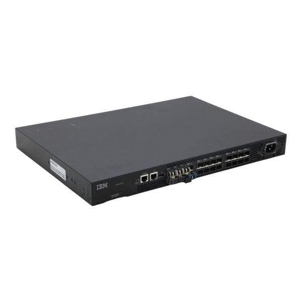 2498-B24/24E 8Gb 24-Port Fibre Channel SAN Switch + Brocade Transceiver
