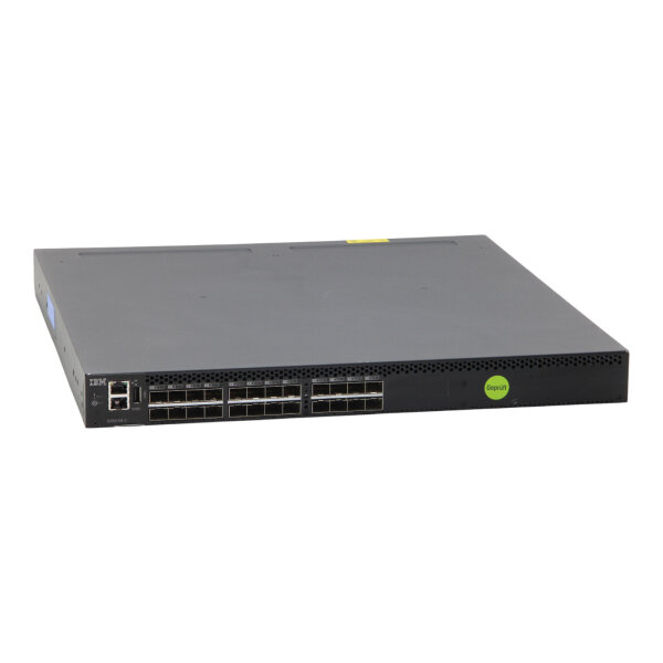 2498-F24 24-Port 16Gb/s SFP+ FC (24 Active) Red. PSU Managed SAN Switch