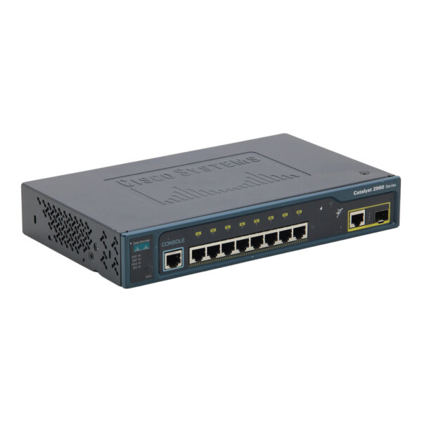 Catalyst WS-C2960-8TC-L 8-Port RJ-45 2x SFP Gigabit Managed Switch
