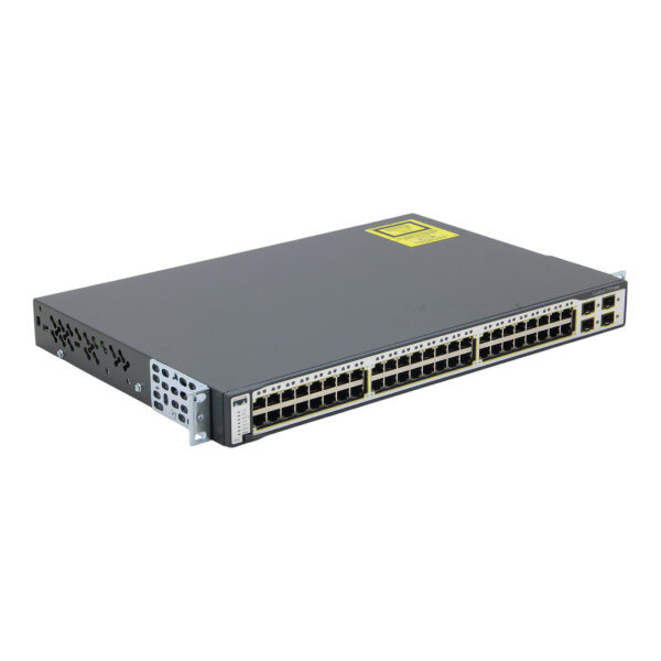 Catalyst WS-C3750-48TS-S 48-Port 4x SFP Gigabit Managed Layer 3 Switch