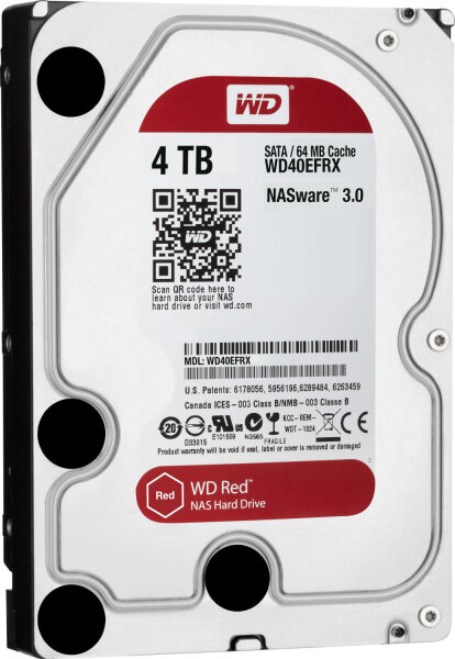 4TB 5400RPM 64MB S-ATA 6G WD40EFRX