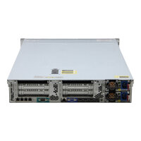 DL380p G8 2x Xeon E5-2650 64GB DDR3 Red. PSU 8X SFF Rack Server