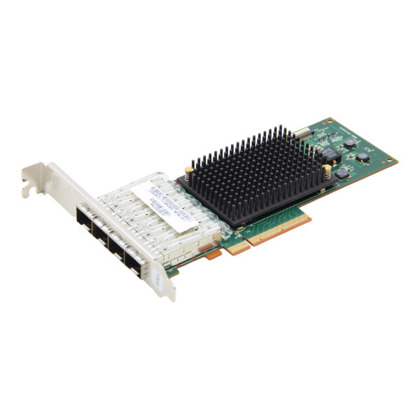 Quad Port 4-Port 10GbE SFP+ 00ND468 P010225-41D FP PCIe 3.0 Server Adapter