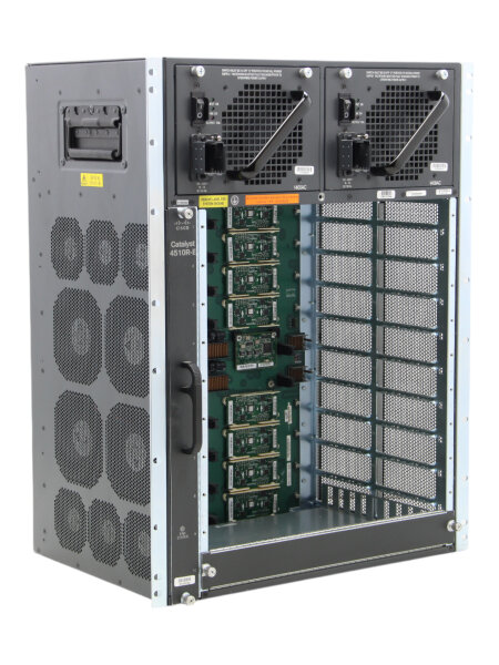 Catalyst WS-C4510R-E 10-Slot Chassis WS-X4582-E PWR-C45 14U Switch