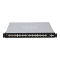 SF200-48P SLM248PT 48-Port RJ-45 10/100 (24x PoE) 2x SFP...