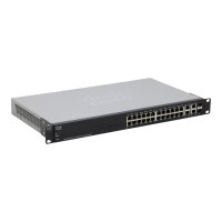 SF300-24PP-K9 24-Port 10/100 RJ-45 PoE+ 2x GbE SFP Fast...