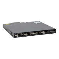 Catalyst WS-C3650-48FS-S 48-Port RJ-45 PoE+ 4x SFP Switch...
