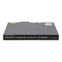 Catalyst WS-C3650-48FS-S 48-Port RJ-45 PoE+ 4x SFP Switch...