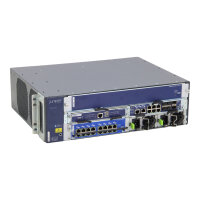 SRX 1400 SRX1K-SYSIO-GE SRX3K-16GE-TX 4 Modules Red. PSU...