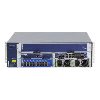 SRX 1400 SRX1K-SYSIO-GE SRX3K-16GE-TX 4 Modules Red. PSU...