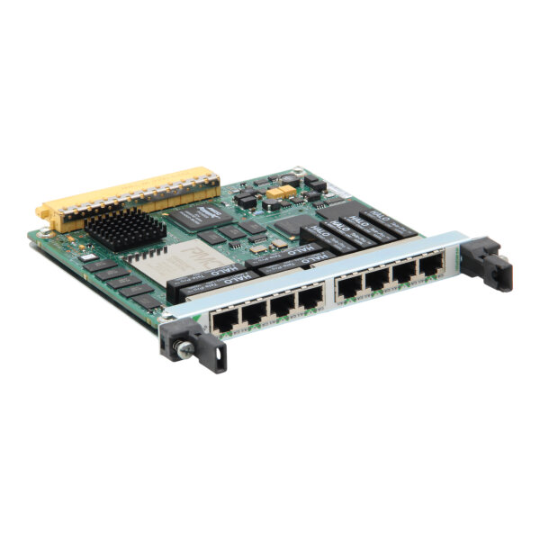 SPA-8XCHT1/E1 68-2165-06 8-Port RJ-48C Shared Port Adapter for 7600