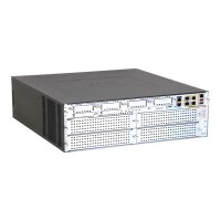 CISCO3945 4X EHWIC 4X DSP 4X SM ISR Integrated Services Router o. Ears
