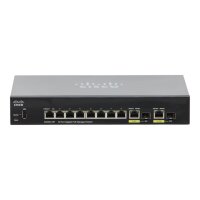 SG350-10P 74-102268-07 10-Port RJ-45 PoE 2x SFP Managed...