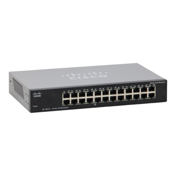 SF100-24 24-Port 10/100 RJ-45 Layer 2 Unmanaged Fast Ethernet Switch