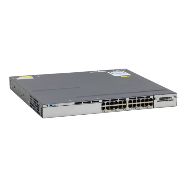 Catalyst 3750X-24T-S 24-Port RJ-45 Layer 3 Red. PSU Managed Switch