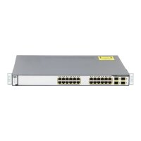 Catalyst WS-C3750G-24TS-S1U 24-Port RJ-45 4x SFP Gigabit...