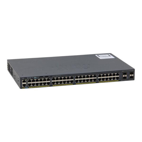 Catalyst WS-C2960X-48TS-L 48-Port RJ-45 4x SFP Layer 2 Managed Switch