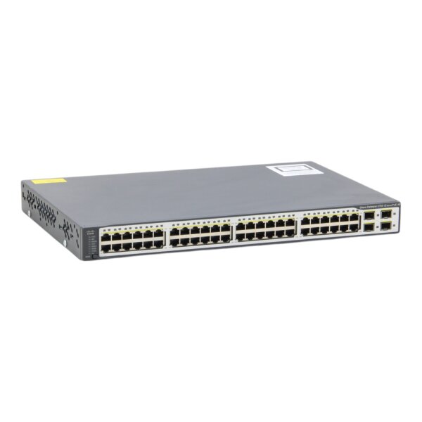 Catalyst WS-C3750V2-48PS-S  48-Port 4x SFP Gigabit Managed Switch #1