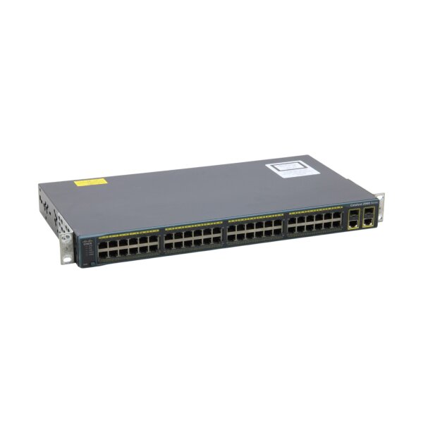 Catalyst WS-C2960-48TC-L 48-Port RJ-45 2x DP RJ-45/SFP Layer 2 Managed Switch