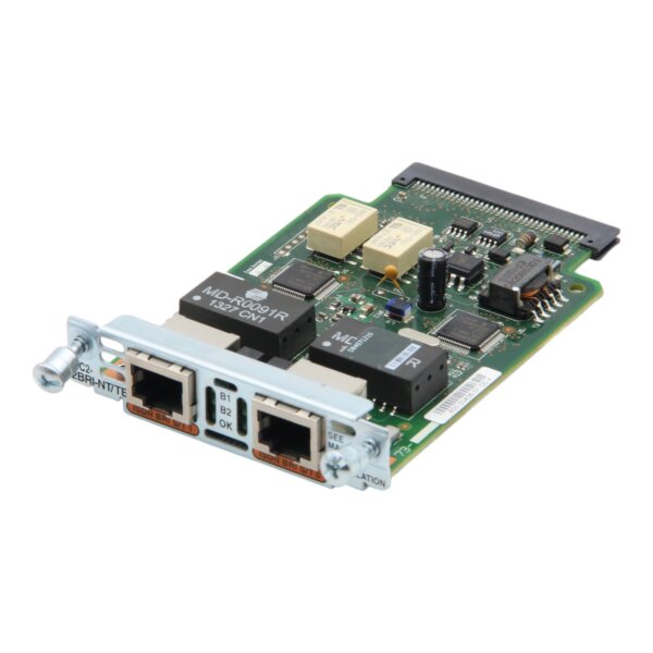 VIC2-2BRI-NT/TE 2-Port ISDN BRI 800-33406-01 Voice Interface Card