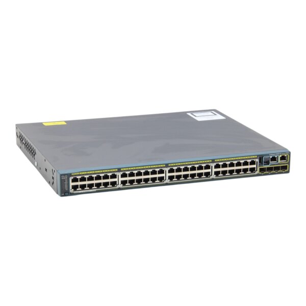 Catalyst WS-C2960S-48LPS-L 48-Port RJ-45 4x SFP PoE C2960S-STACK Switch