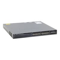 Catalyst WS-C3650-24PS-S 24-Port RJ-45 PoE+ 4x SFP...