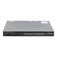 Catalyst WS-C3650-24PS-S 24-Port RJ-45 PoE+ 4x SFP...