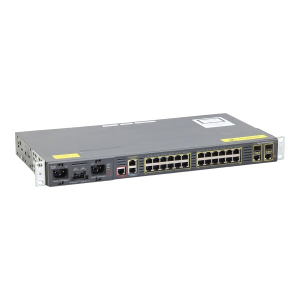 ME-3400E-24TS-M 24-Port 10/100 RJ-45 2x Combo RJ-45/SFP Metro Switch