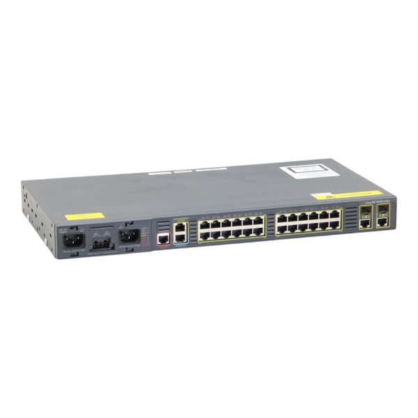 ME-3400E-24TS-M 24-Port 10/100 RJ-45 2x RJ-45/SFP Metro Switch o. Rack Ears