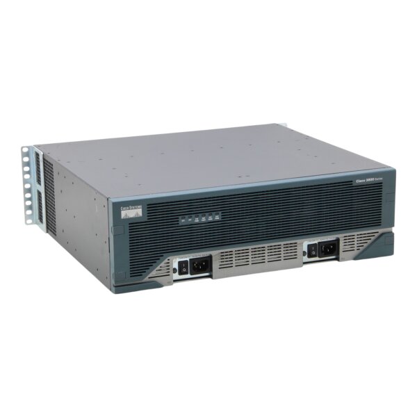 3845 2-Port RJ-45 4x EHWIC 4x AIM 2x PVDM 2x NM Integrated Services Router