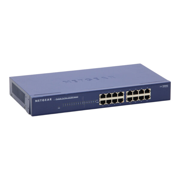 ProSafe JFS516 16-Port 10/100 RJ-45 Fast Ethernet Unmanaged Switch