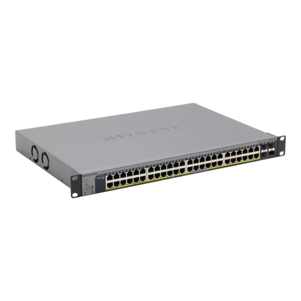 ProSafe GS752TP 48-Port RJ-45 PoE+ 4x SFP Gigabit Managed Rack Switch