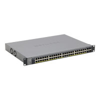 ProSafe GS752TP 48-Port RJ-45 PoE+ 4x SFP Gigabit Managed...